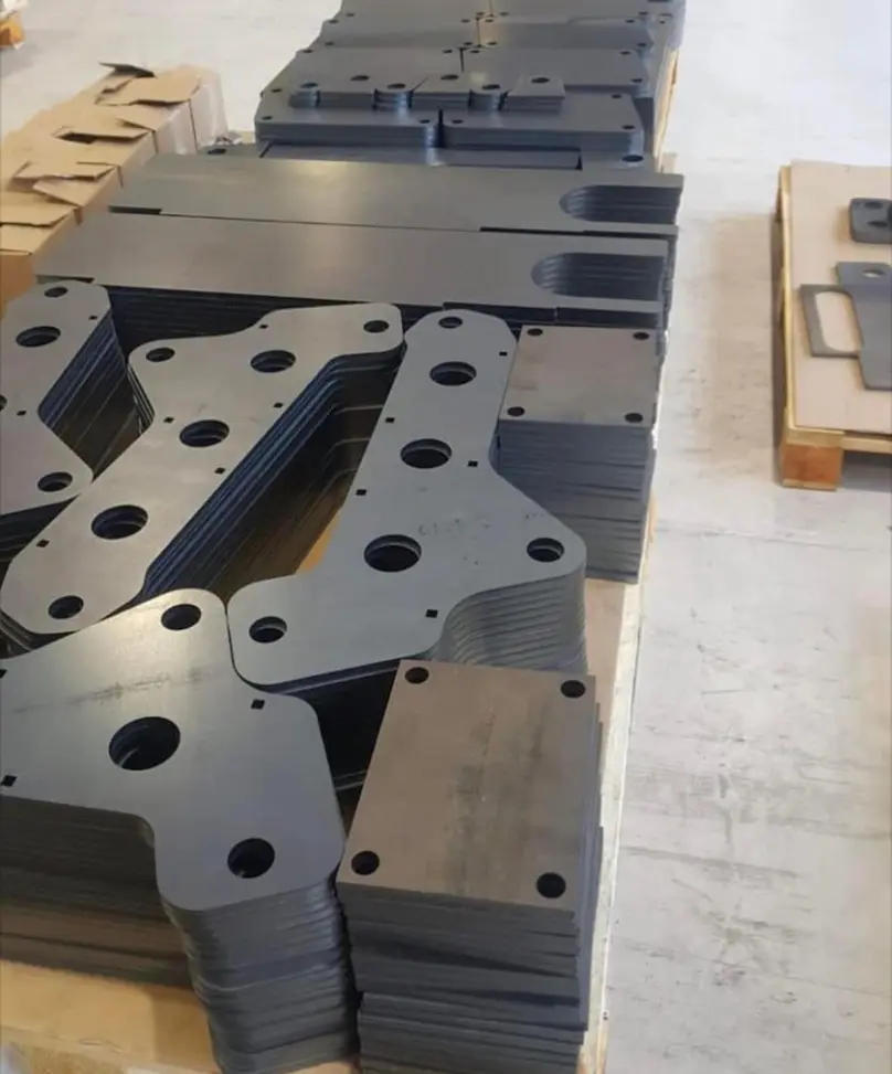 Laser-cut parts