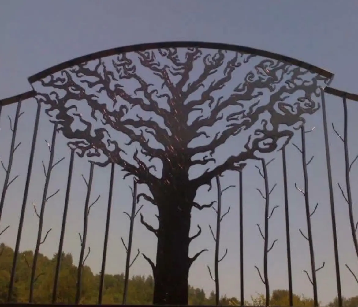 Tree of life railing panel